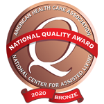 AHCA Nation Quality Award Logo 2020