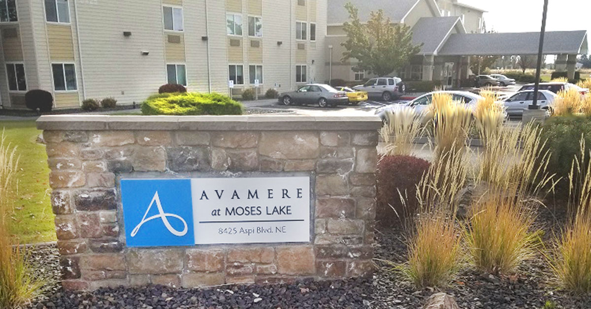 Avamere at Moses Lake sign